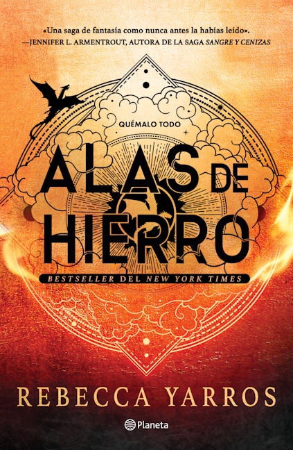 Book cover image for Alas de hierro / Iron Flame ISBN: 9786073910033